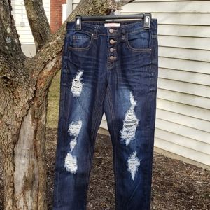 Refuge distressed jeans